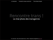 Tablet Screenshot of chat-trans.com